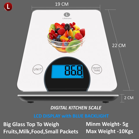 Digital Kitchen Best Baking Scale Lifetrons Calorie Premium