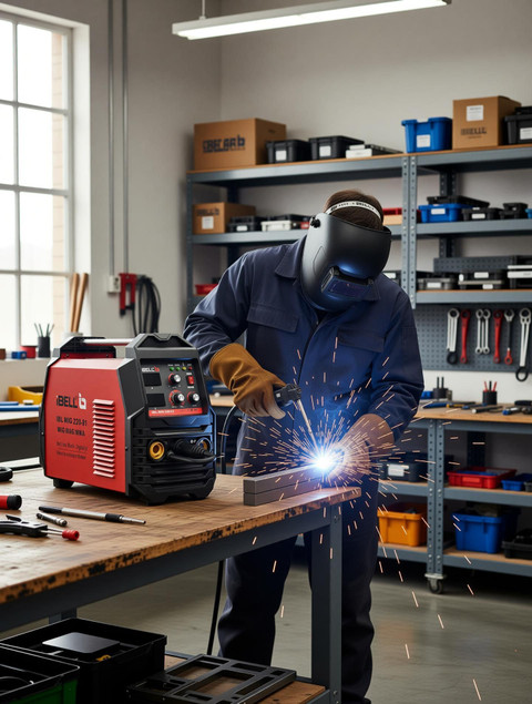 iBELL 3-in-1 Multiprocess Welding Machine – MIG/MAG/MMA