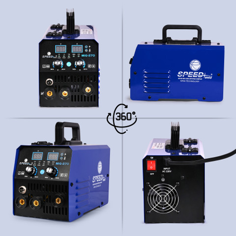 speedweld MIG 270 Welding Machine,Gasless,3 IN 1 MIG/MMA/TIG LIFT