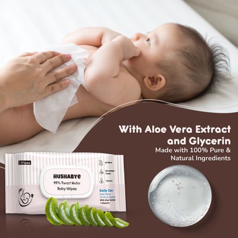 Hushabye Soft Baby Wet Wipes with Aloe Vera and Glycerin, 792 Wipes - Image 8