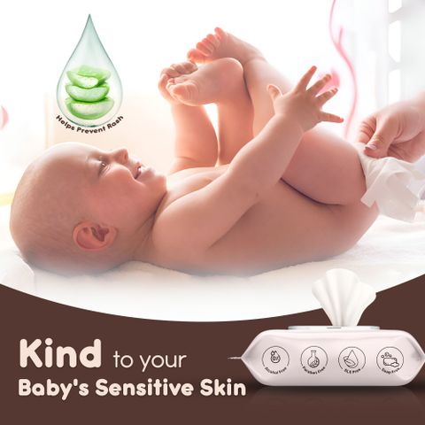 Hushabye Soft Baby Wet Wipes with Aloe Vera and Glycerin, 792 Wipes - Image 5