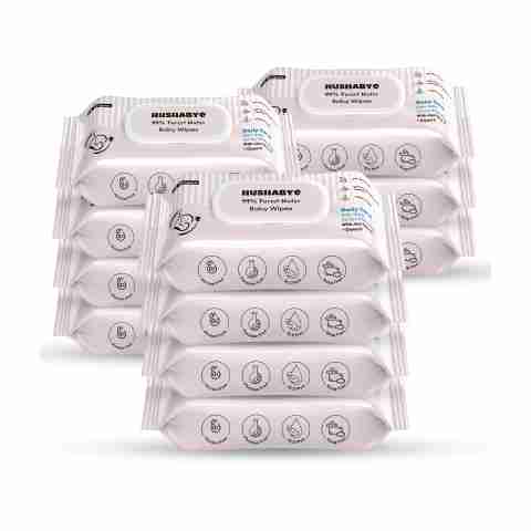 Hushabye Soft Baby Wet Wipes with Aloe Vera and Glycerin, 792 Wipes - Image 3