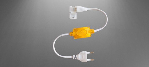 Bharat Agency Strip LED Rope Light Adapter / Cord / Connector