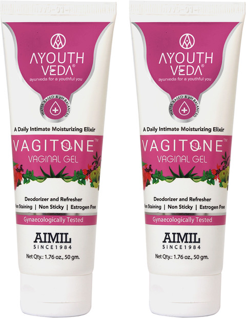 AYOUTHVEDA Vagitone Vaginal Gel for Women with Aloe Vera (Pack of 2) (50g  each) Intimate Wash Price in India - Buy AYOUTHVEDA Vagitone Vaginal Gel  for Women with Aloe Vera (Pack of