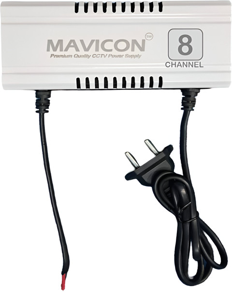 MAVICON channel cctv smps camera power supply singleout 12 volt 10a 120W  for camera Worldwide Adaptor