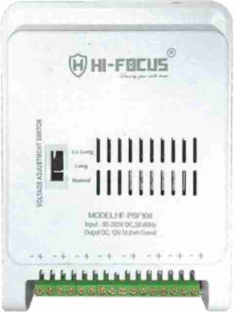 HI-FOCUS 8 Channel SMPS for CCTV Power Supply Adapter 12v SMPS