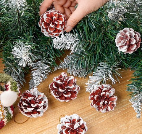 Ascension Natural Pine Cone Wooden Cones Hanging Pinecone for