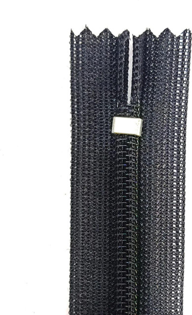 YKK CHC-26-18-Black Black Synthetic Invisible Zipper Price in