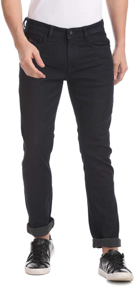 Arrow Sport Slim Men Black Jeans 