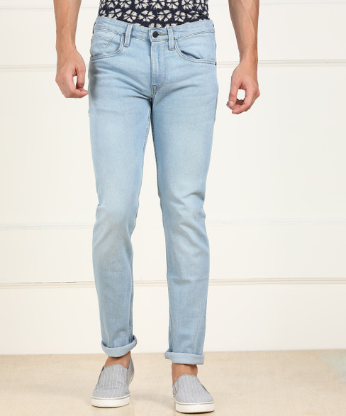 Allen Solly Jeans Skinny Men Light Blue 