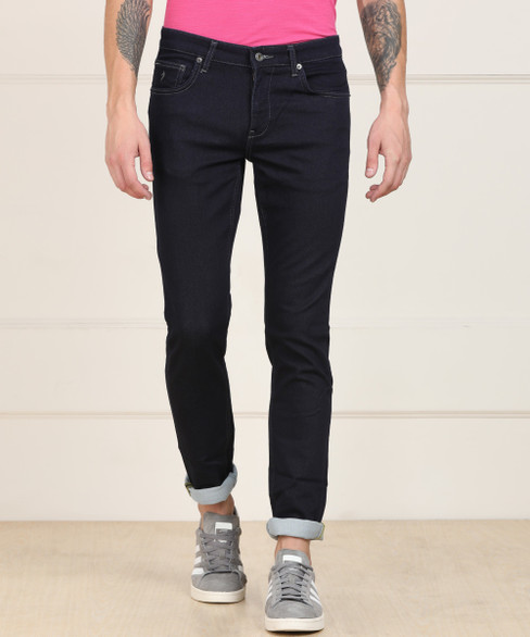 Indian Terrain Slim Men Dark Blue Jeans 