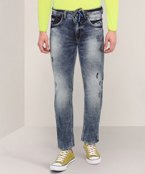 Spykar Slim Men Blue Jeans Reviews 