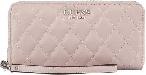 guess wallet women pink