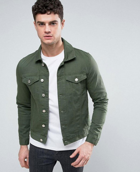 Sleeve Solid Men Denim Jacket Reviews 