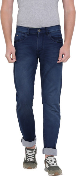 Monte Carlo Skinny Men Blue Jeans 