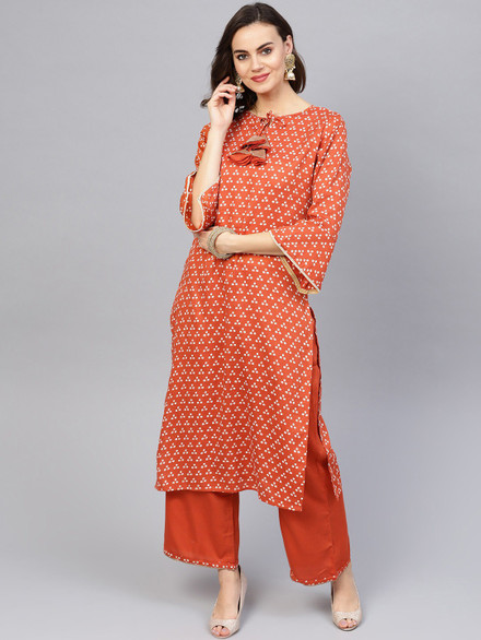 Khadija Fab Women Kurta Palazzo Set 
