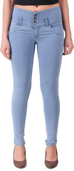 Ansh Fashion Wear Regular Women Blue 