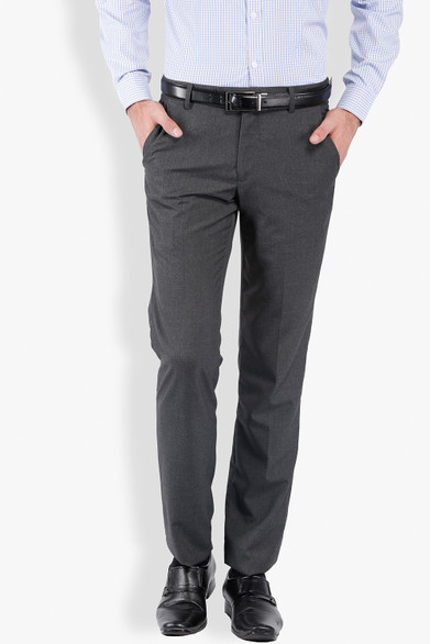 Black Coffee Trouser Regular Fit Men 