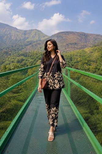 GKRGM FASHION Tunic Pant Co-ords Set