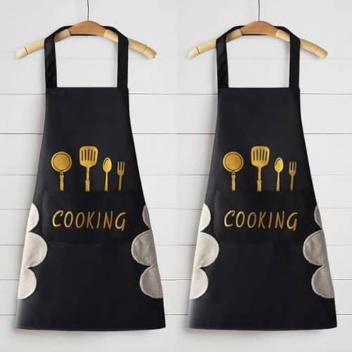 RMNC Cotton Home Use Apron - Free Size