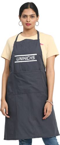 UNIKICKS Cotton Home Use Apron - Free Size