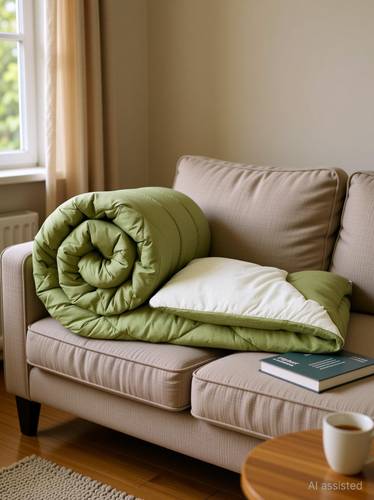 Flipkart Perfect Homes Solid Single Comforter for AC Room