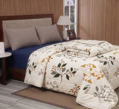 jeevaguru Floral Double, King, Queen AC Blanket for All Season