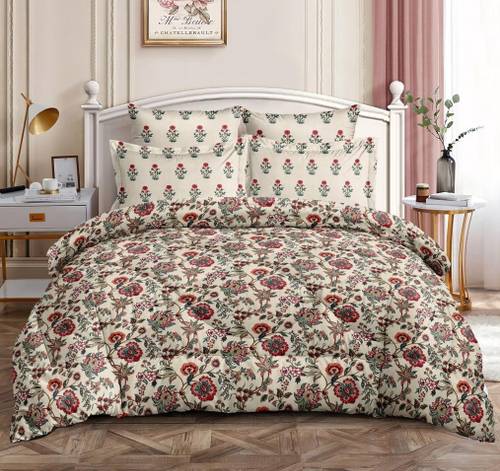 Uniqueent Floral King, Queen, Double AC Blanket for AC Room
