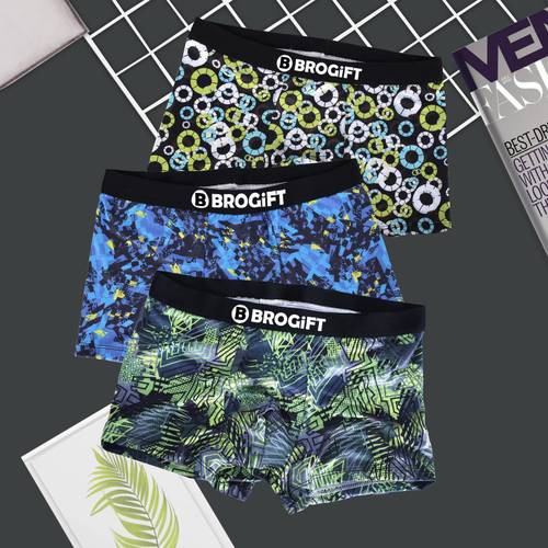 B BROGIFT Pack of 3 Men Trunk