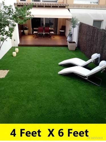 Worthful Creations 4 ft X 6 ft Polypropylene Carpet