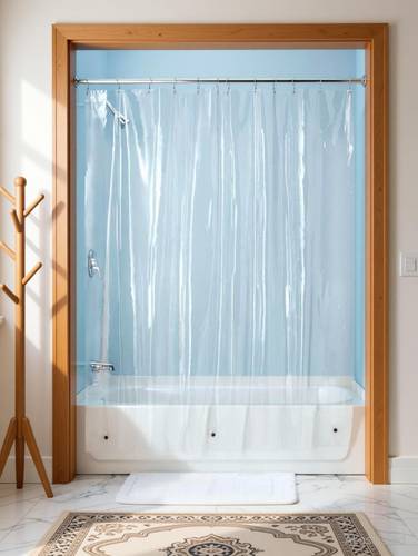 Winberg 275 cm (9 ft) Long Door PVC (Polyvinyl Chloride) Curtain Single Curtain