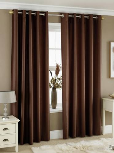 Elam 213.36 cm (7 ft) Door Polyester Semi Transparent Curtain (Pack Of 2)