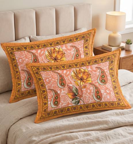 PahalArts Cotton Pillows Cover