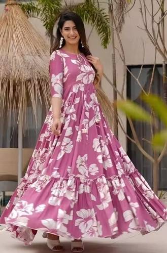 EVERLEE Women Maxi Pink Full Length Dress