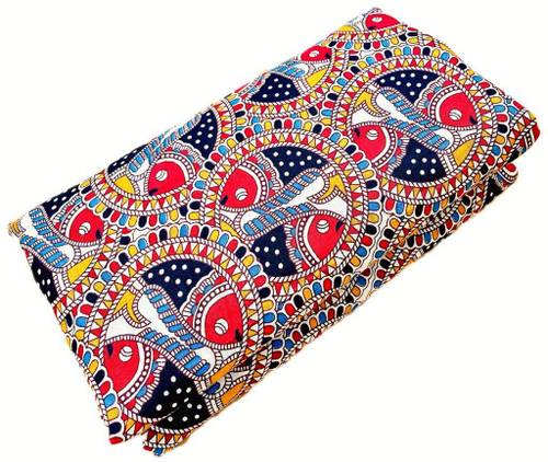 bongo nari boutique Unstitched Pure Cotton Kurta Fabric Colorblock