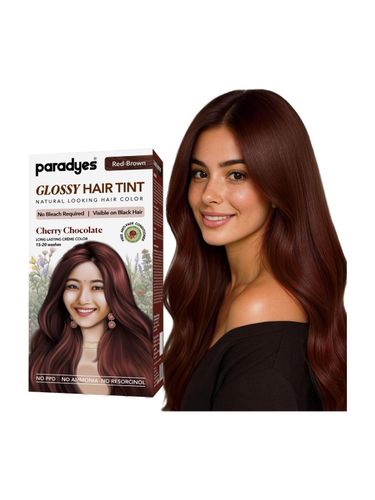 Paradyes No Bleach Glossy Hair Tint, Hazel Brown - Image 8