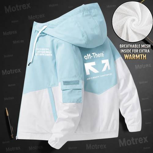 MOTREX Men Colorblock Casual Jacket