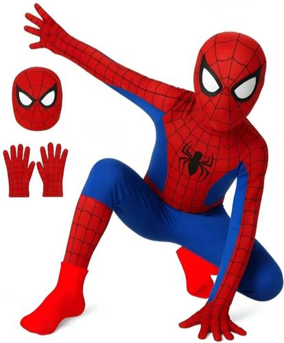 Urika spiderman with glove for kids Kids Costume Wear