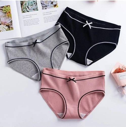 lumexa Pack of 3 Women Hipster Multicolor Panty