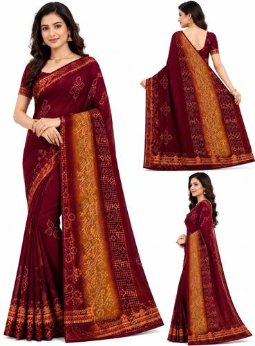 sarag Printed Bollywood Georgette Saree