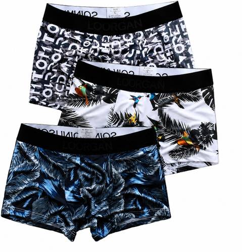 VIVA PLAST Pack of 3 Self Design, Printed Men Brief