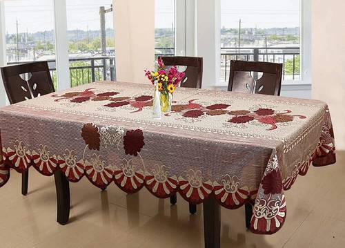 AP creation Cotton 6 Seater Floral Table Cover