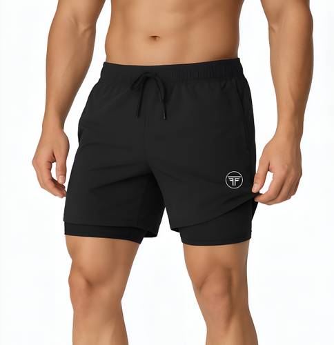 FANEX FITNESS Solid Men Maroon Gym Shorts