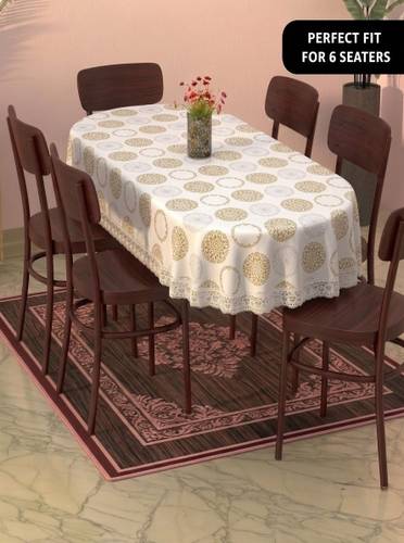 GarimaDecor PVC 6 Seater Printed Table Cover