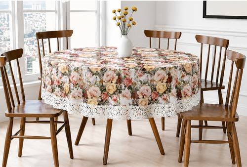 THE HOUSE TREE PVC 6 Seater Printed Table Cover