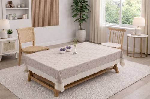 GarimaDecor PVC 2 Seater Abstract Table Cover
