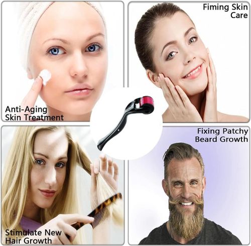 Valuedeal 0.5mm with 540 Titanium Derma Roller For Anti-aging, Anti-wrinkle