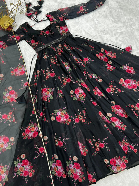 flipkart ladies long frock