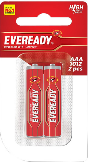 EVEREADY Carbon Zinc, 3X EMD Power  Battery (Pack of 2)