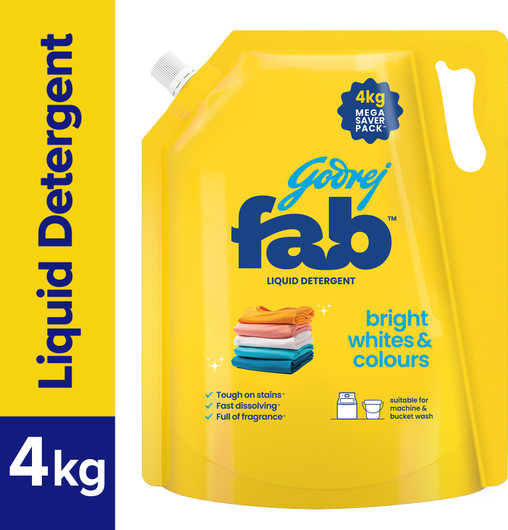 Godrej Fab Mega Fresh Liquid Detergent 4 kg